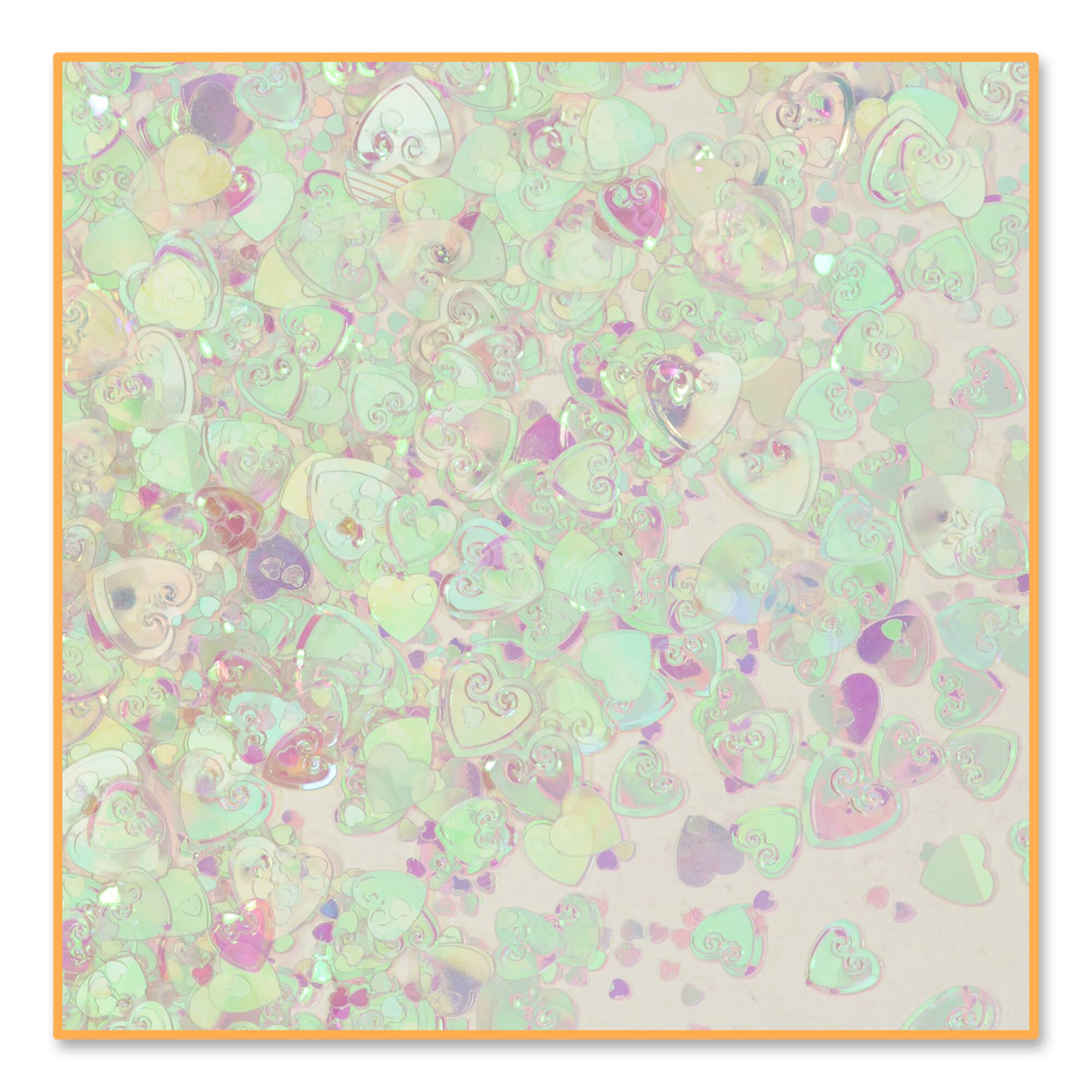 Beistle 1/2oz. Iridescent Hearts Confetti Packs, 3ct.